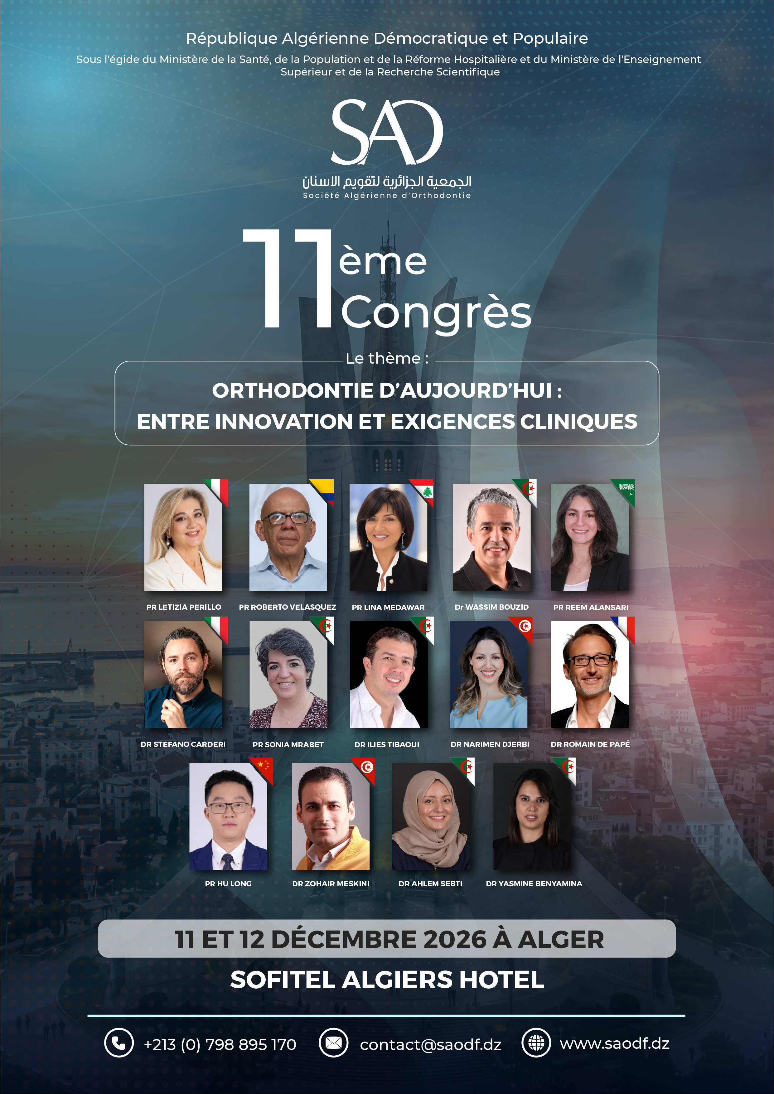 Congrès annuel de la Société Algérienne d'Orthodontie (SAO)